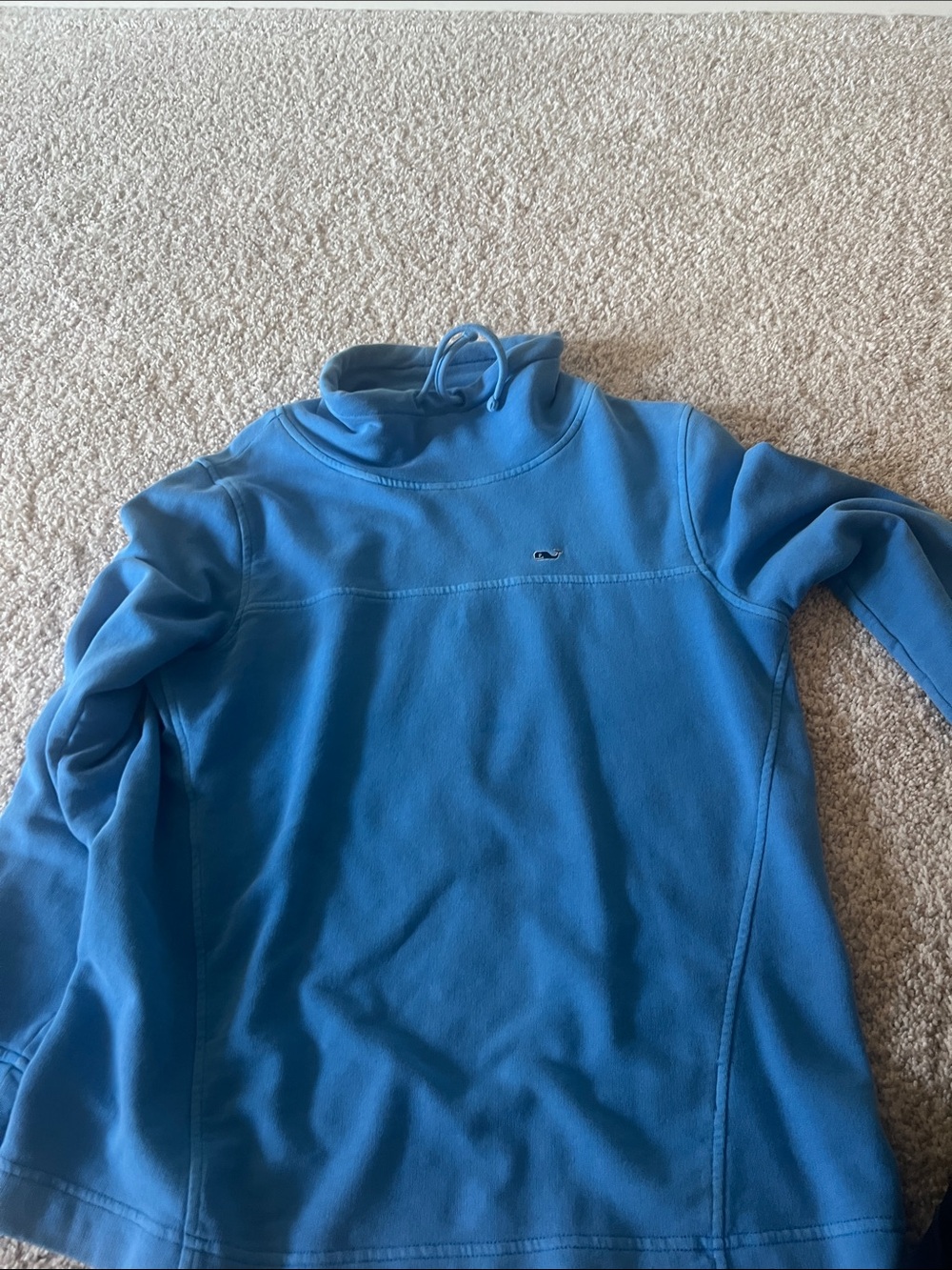 Vineyard Vines Men’s Sky Blue Turtleneck Pullover
